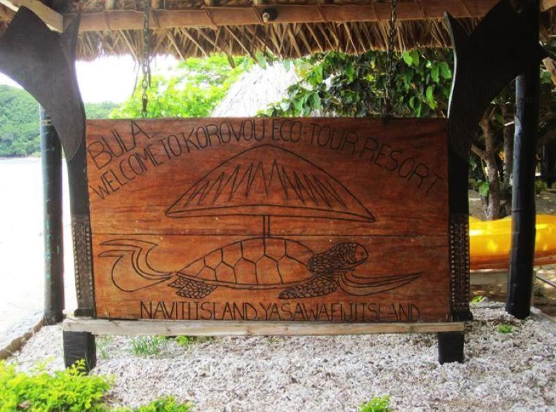 Korovou Eco Lodge Naviti Island Bagian luar foto